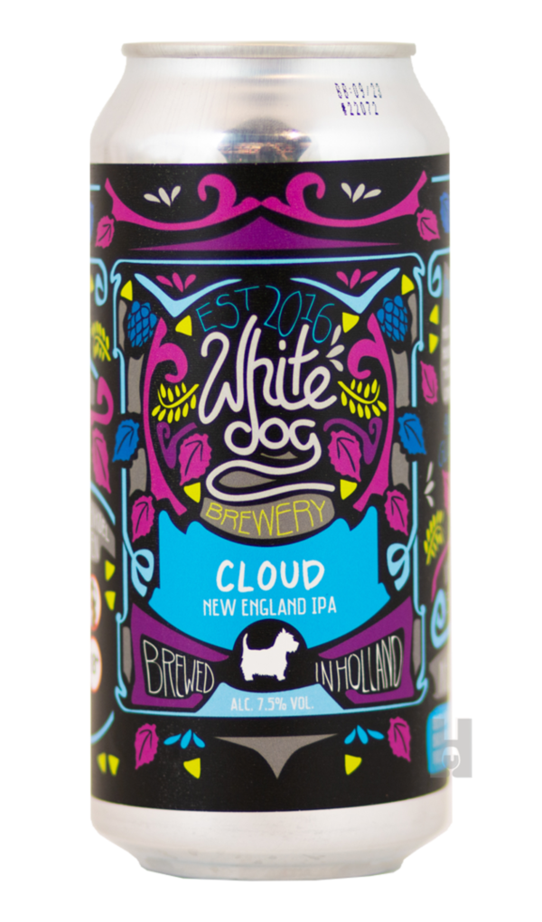 White Dog - Cloud #5